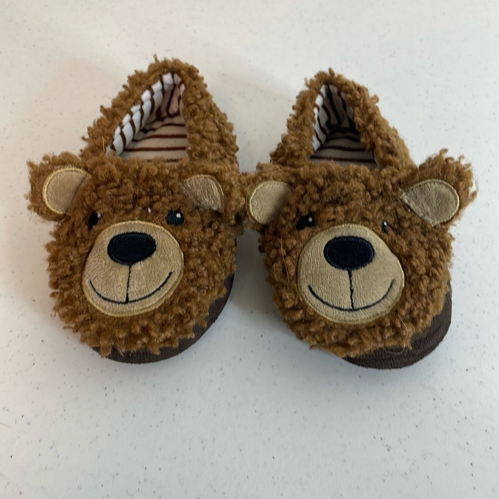 Little Kids Bear Slippers